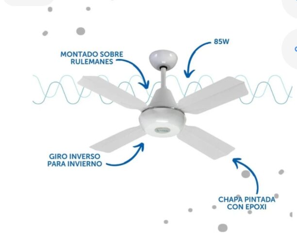 VENTILADOR DE TECHO SUPER SILENCIOSO