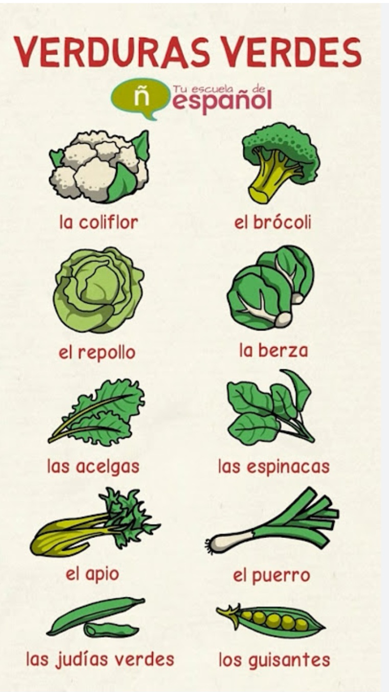 VERDURAS FRESCAS