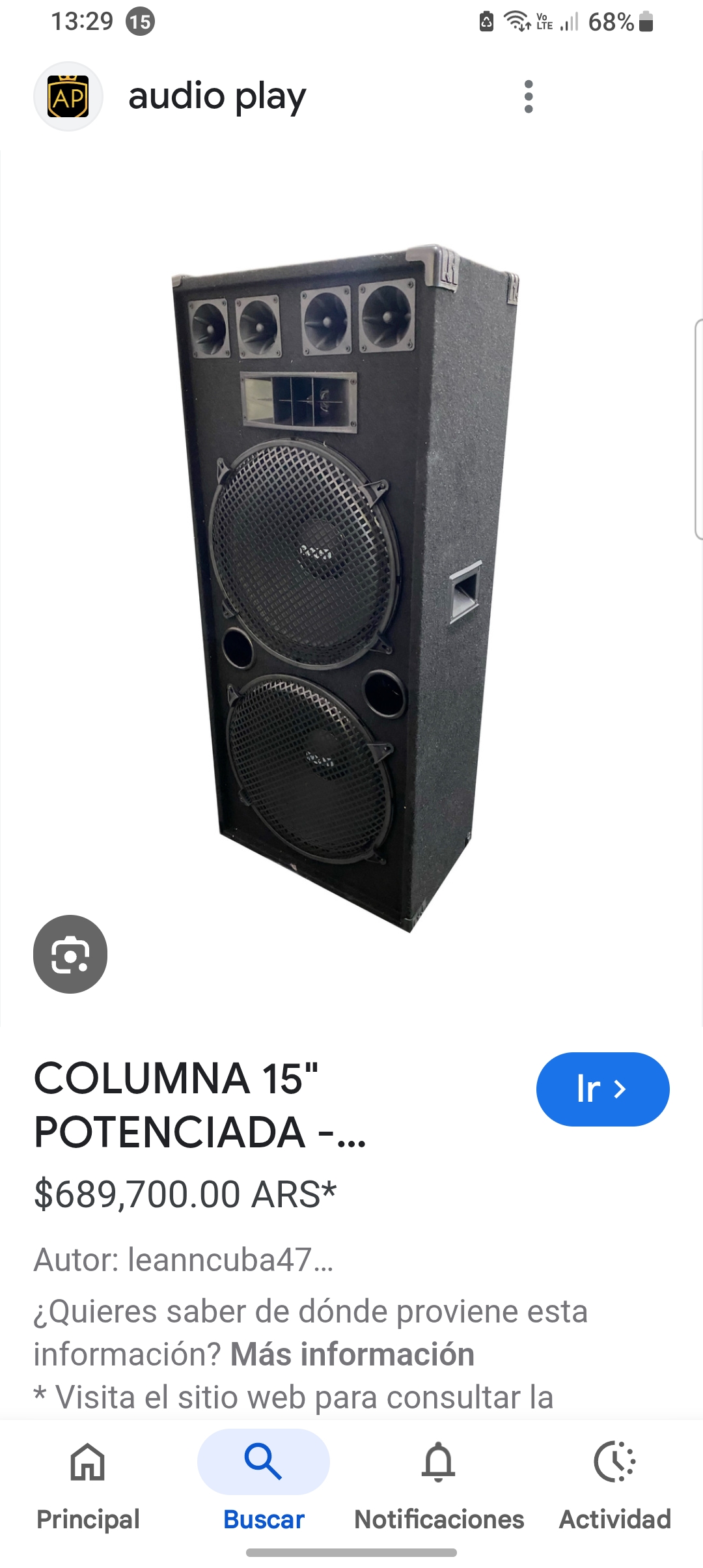 COLUMNAS DE SONIDO