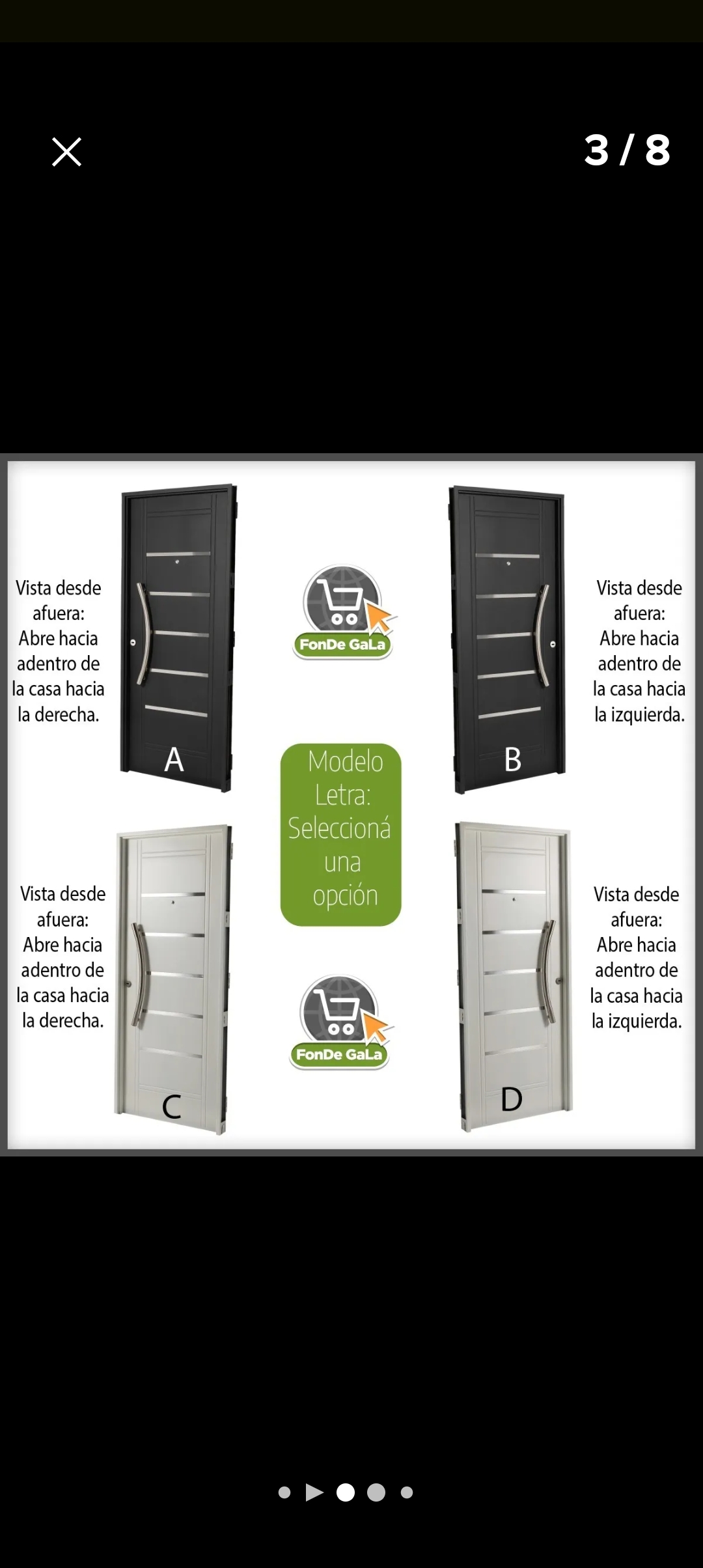 ÁBERTURAS PARA CONSTRUCCIÓN