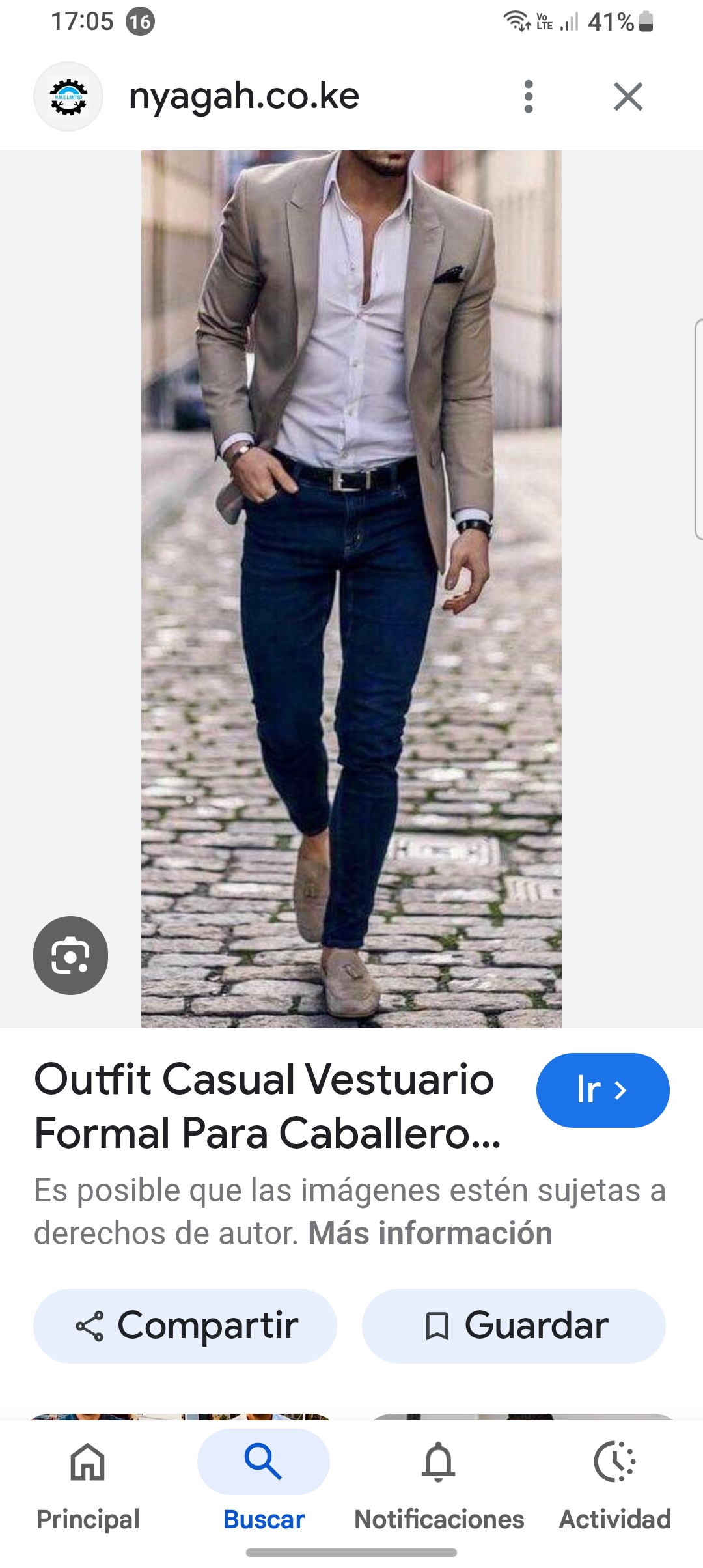 ROPA EJECUTIVA JOVENES