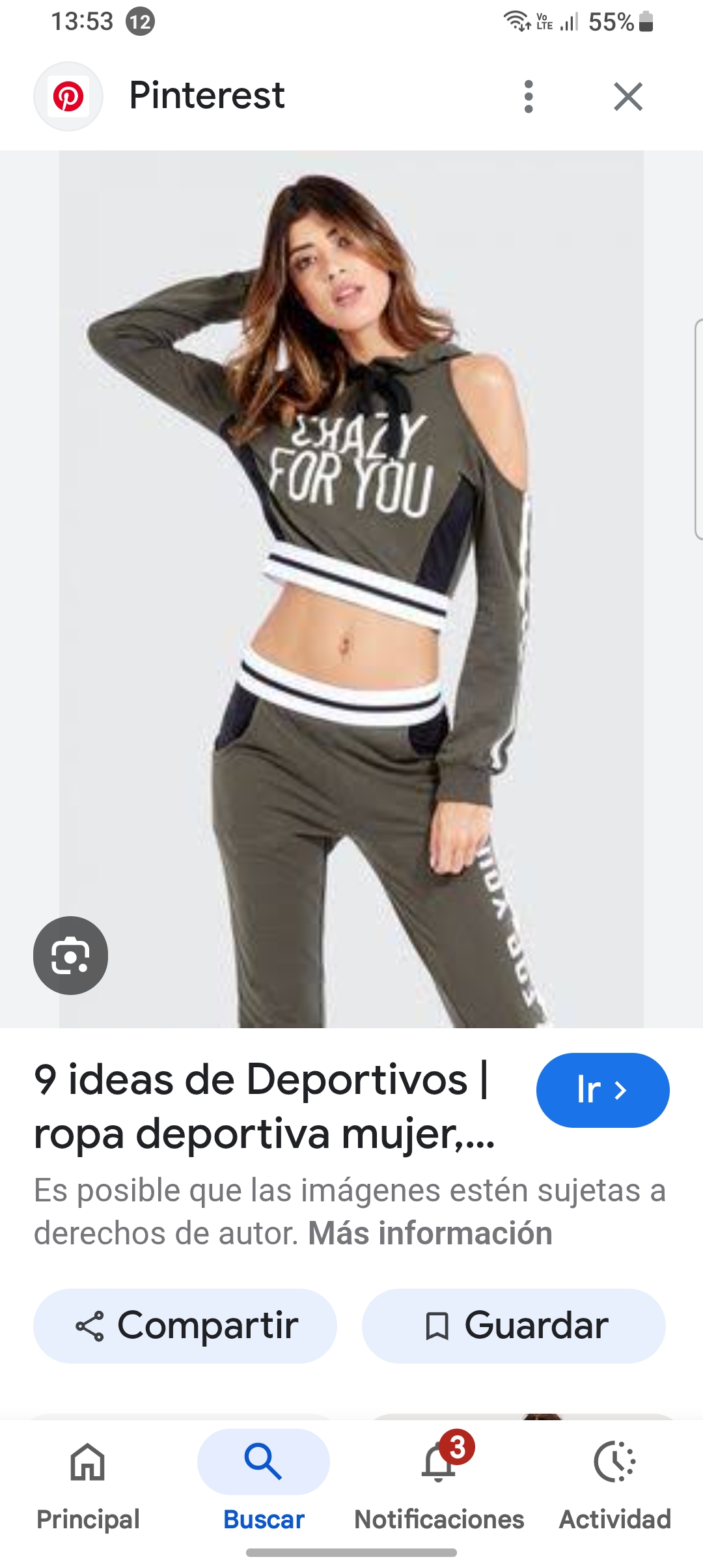 ROPA DEPORTIVA PARA JOVENCITAS