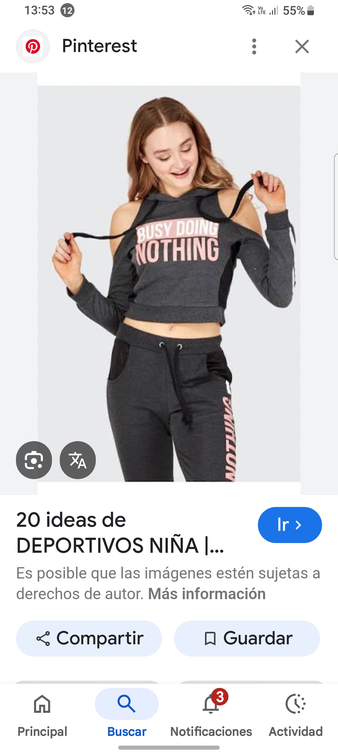 ROPA DEPORTIVA PARA JOVENCITAS