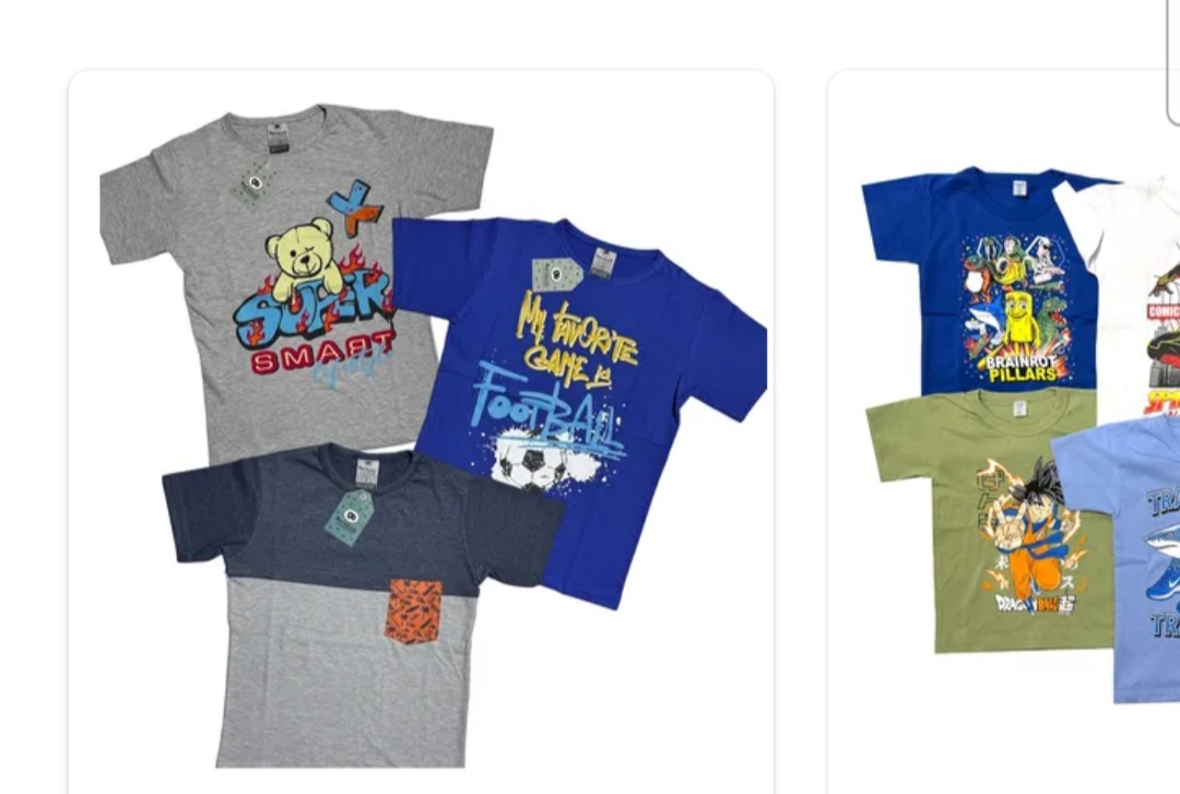 ROPA DIARIO PARA NIÑOS